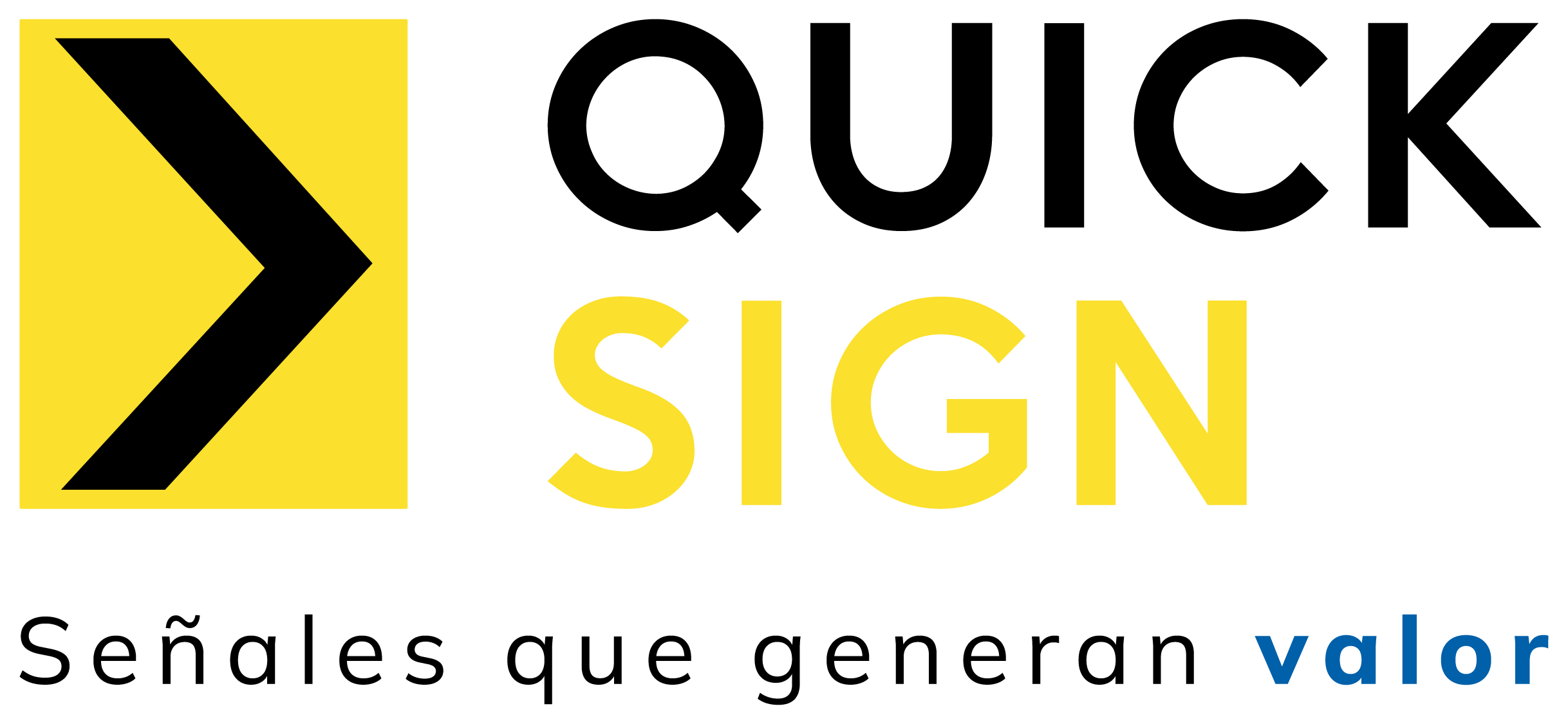 logotipo quick sign